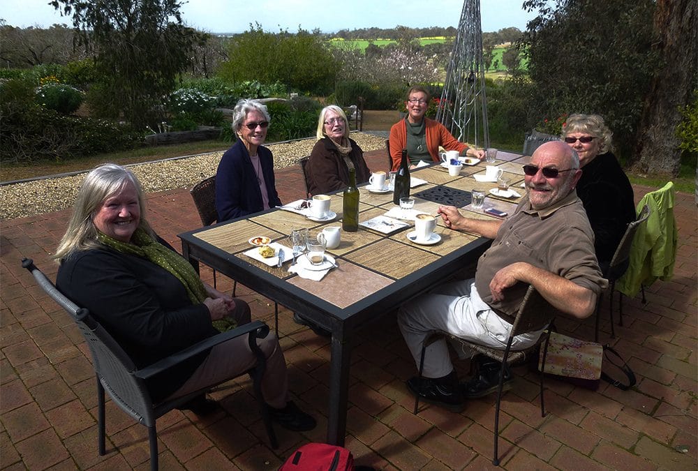 Coffee and Cake at Gilberts Winery near Kendenup