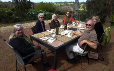 Coffee and Cake at Gilberts Winery near Kendenup