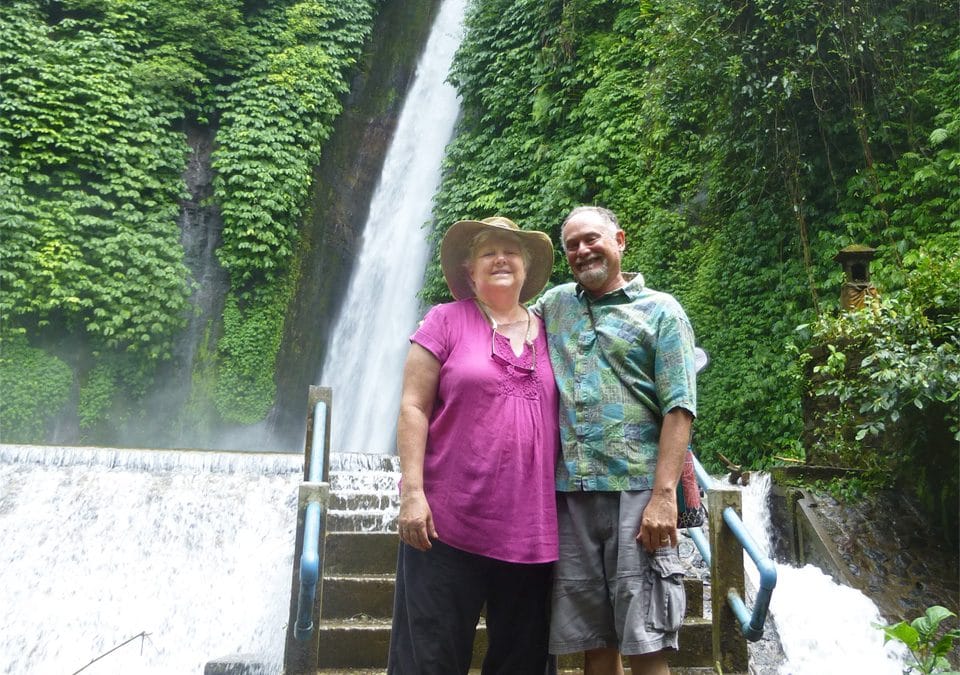 Waterfall in Munduk, Bali