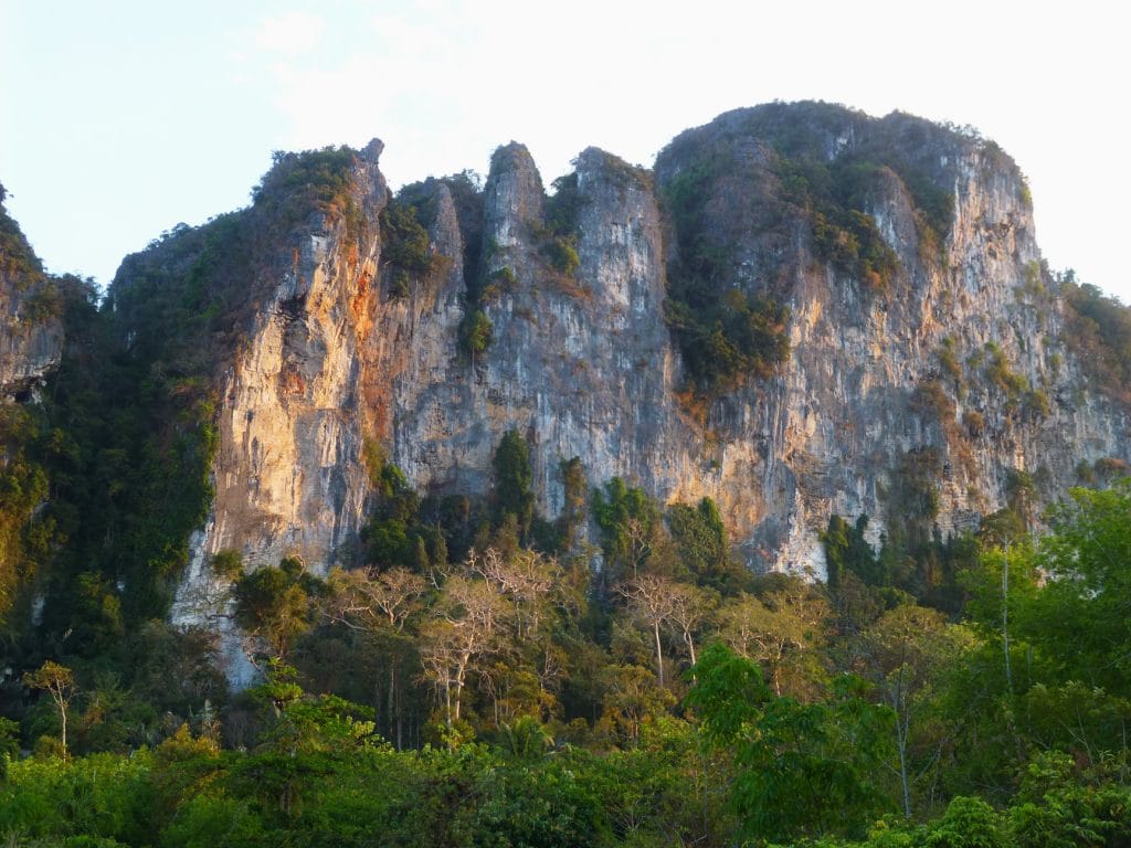 Cliffs Above Ao Nang, Thailand