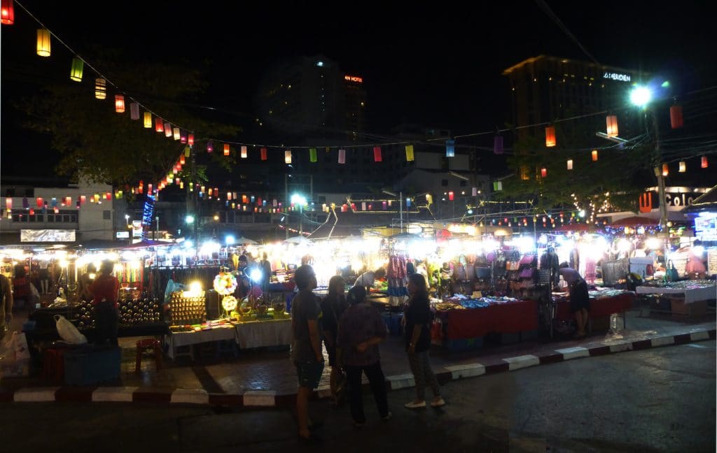 Night Market in Chiang Mai, Thailand