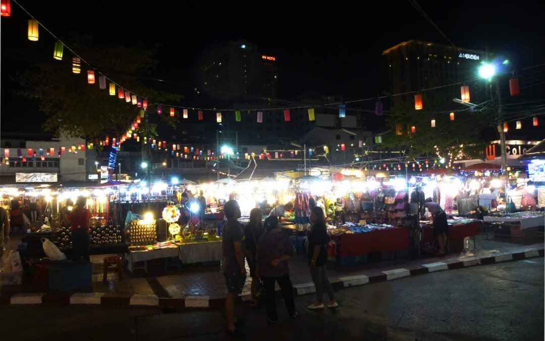 NIght Market in Chiang Mai, Thailand