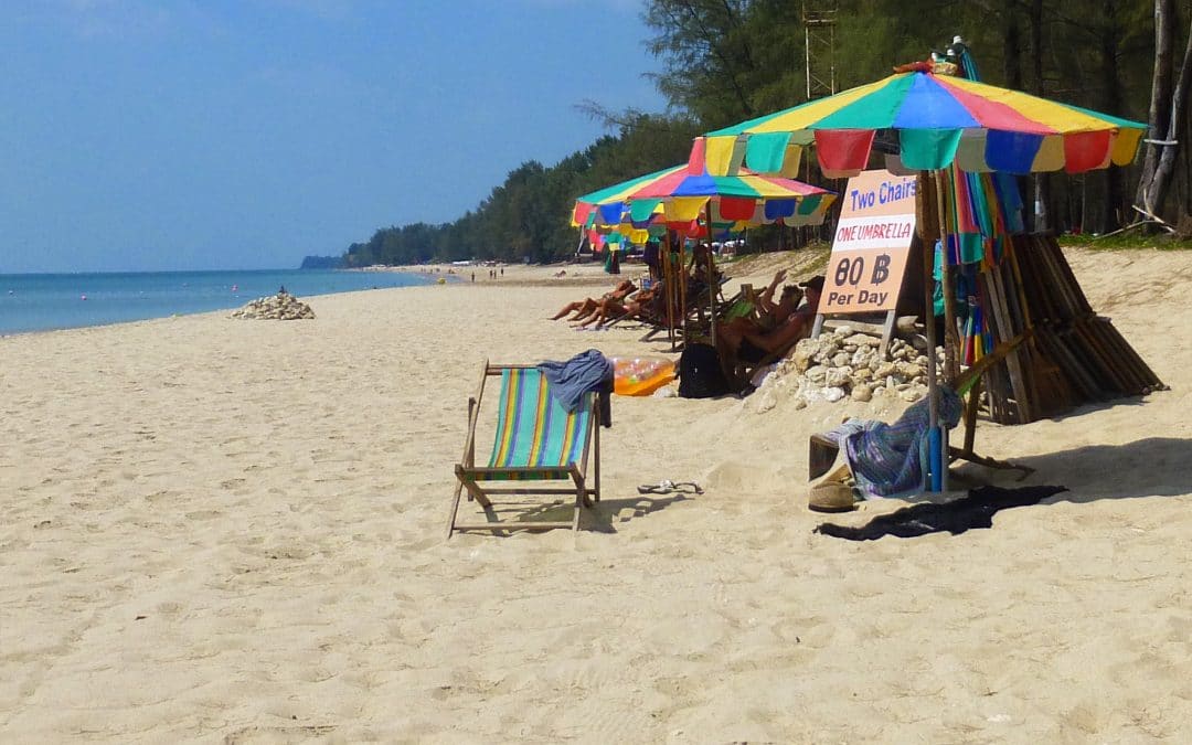 Lounging on Phra Ae Beach in Ko Lanta, Thailand