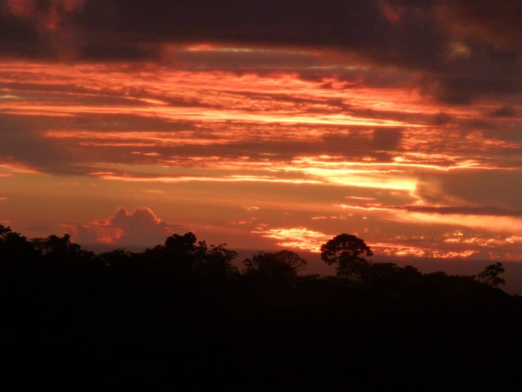 Sunset, Southern Pacific Coast, Costa Rica