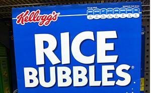 Kelloggs Rice Bubbles Cereal