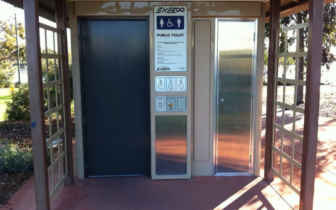 Futurama Public Toilet in Perth, Australia