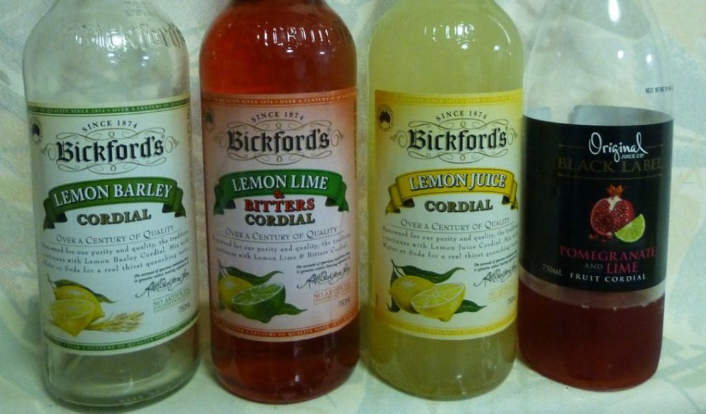 Selection of Cordials