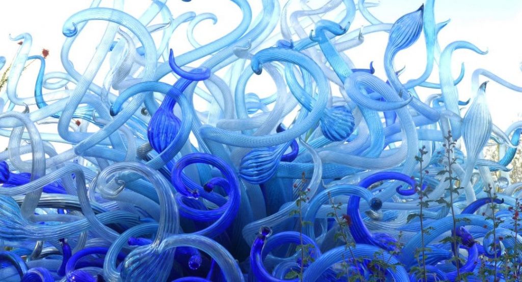 Chihuly Glass Spectable in the Desert